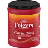 Folgers Classic Roast Ground Coffee, Medium Roast, 9.6 oz Canister